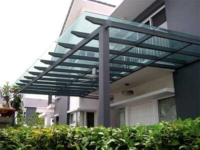 Biện pháp thi công mái sảnh kính cường lực tốt nhất